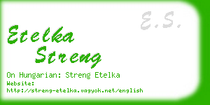 etelka streng business card